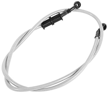 Motorrad Bremsschlauch, 50cm–120cm Stahlflex Bremsleitung Motorrad Bremsleitung Bremskupplung für Fahrrad Enduros Motocross Motorrad (1200 mm)