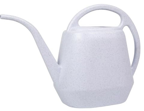 Annaffiatoio da 4 litri di grande capacità, beccuccio lungo, manico ergonomico, facile da versare, giardinieri, amanti dei fiori, giardino all'aperto, aiuola | vaso per irrigazione piante