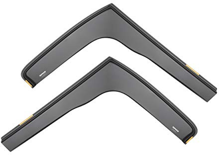 ISPEED Wind Deflectors For CITROEN RELAY/JUMPER/PEUGEOT BOXER/FIAT DUCATO MK3 2006-onwards 2pc - Keep Your Car Ventilated In Rain - Reduce Wind Turbulence - Tinted In-Channel Type