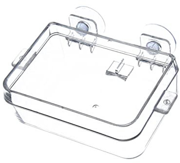 BESPORTBLE Reptilien-futterspender Mit Glatter Oberfläche Und Reduzierter Öffnung Transparent Für Beobachtung Von Insektenfutter Als Futterschale Oder Wassernapf Verwendbar Mit Starkem