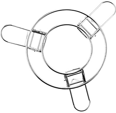 Ciieeo Stainless Steel Steam Rack Foldable Household Cooling Rack Heat-resistant Kitchen Supply