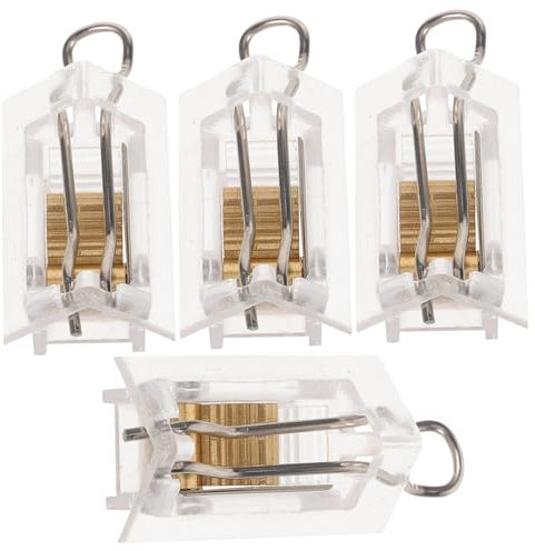 IMIKEYA 4pcs Venetian Blind Cord Lock Pom Blind Gear Reusable Hardware