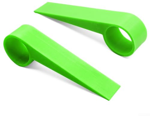 Lot de 2 outils de réinitialisation de piston de frein hydraulique, écarteur d'étrier de vélo, kit d'entretien compatible avec les vélos de montagne et de route, facile à utiliser, vert, 105 x 19 x 76