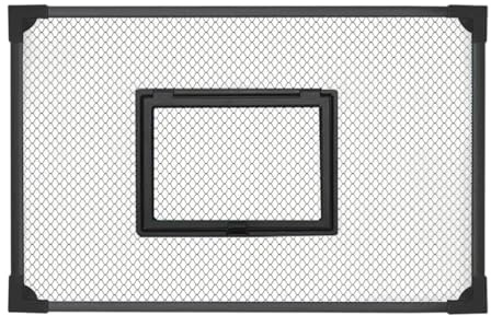 Aquarium-Abdeckung, Netz, Tankgitter, feine Netzabdeckung für Garnelen, Krabben, Fischtankdeckel, Anti-Sprung, Netzsieb, DIY, Montageset, 4 Größenoptionen