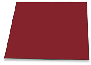 decorwelt | Herdabdeckplatte 60x52 cm Ceranfeldabdeckung 1-Teilig Universal Elektroherd Induktion für Kochplatten Herdschutz Deko Schneidebrett Sicherheitsglas Spritzschutz Glas Dunkel Rot