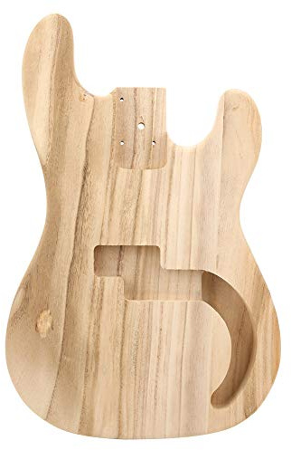 Ahorn Bass Body, Bass Unfinished DIY E-Gitarren Body f¨¹r PB Style Instrument ErsatzteilElectric guitar accessoriesE-Gitarren-Zubehör