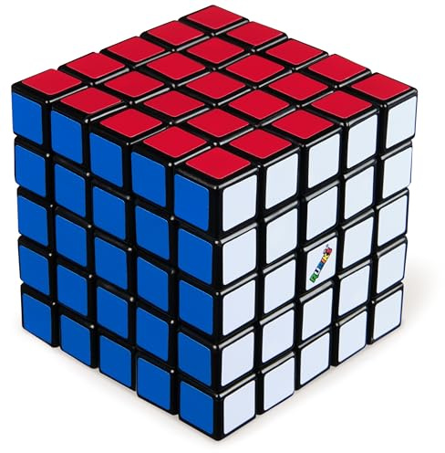 Rubik’s Cube, 5x5 Cube Color-Matching Puzzle Highly Complex Problem-Solving STEM Toy Brain Teaser Fidget Toy for Kids, for Ages 8 & Up
