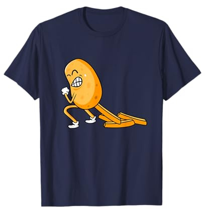 Pommes de terre caca frites potato poop frites T-Shirt