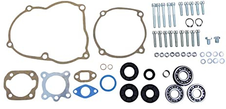 Revisionsset KLEIN kompatibel mit Puch Maxi N S E50 Motor altes Modell 3-Lager Anroll/Kickstart