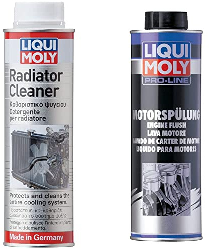 Liqui Moly 1804 Limpiador de Radiadores + Motor limpiar, lavado de cárter de motor, 500 ml,