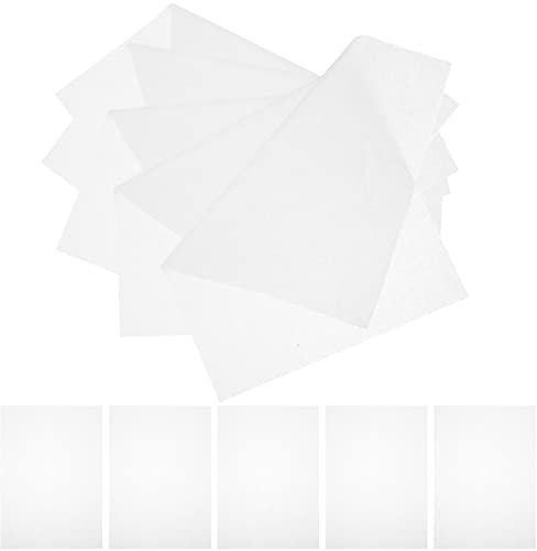 Operitacx 100 Blatt Transparentpapier Kopieren Weißes Spurpapier Reis Papier Druckpapier 8,5 x 11 Weiß Zeichenpapier Transparentpapier Im Format A4 Aquarellpapier Tragbar Büro Druckerpapier