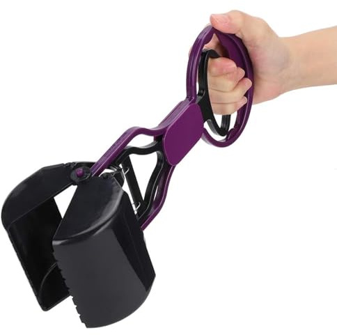 Dog Poop Scooper Long Handle, 28cm, Pet Poop Scooper, Portable Dog Poop Scoop, Pick Up Dog Feces or Pet, 28 X 11 X 7cm