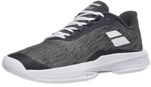 Babolat Women's Jet Tere 2 All Court Tennis Shoes, Queen Jio Grey (US Women's Size 9.5)