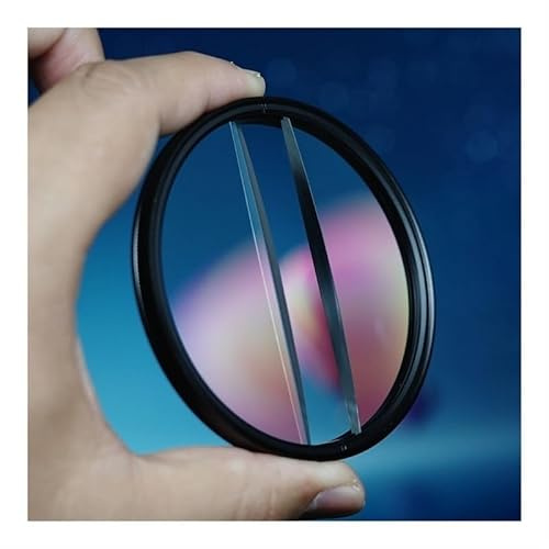 CBFGGOEUDFBS Mittelfeld-Split-Diopter-FX-Filter for Kameraobjektiv-Spezialeffekte-Kamerafilter(49mm)