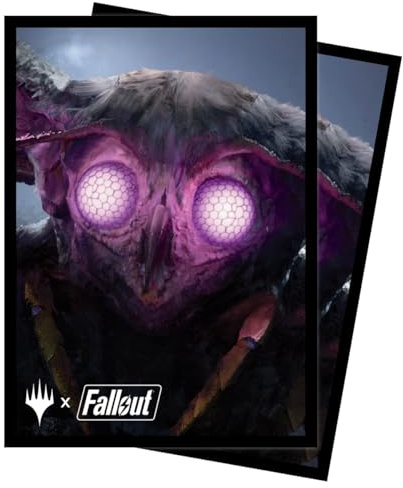 Ultra PRO - Fallout 100ct Deck Protector® Sleeves - The Wise Mothman - for Magic: The Gathering, Exclusive Protective Collectible Trading Card Game Artwork Sleeves Pack