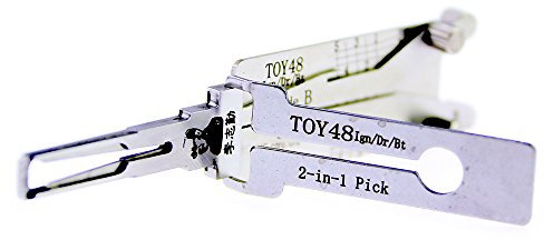 QiDAi TOY48 2-in-1-Werkzeug für Autoschlüssel, Spielzeug 48, automatisches Zündschloss zum Öffnen für Schlosser und 4S-Shop