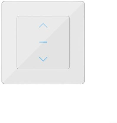 Alanmoship WiFi Smart Roller Shutter Switch Controlled Roller Shutter Switch ABS Flame Retardant 50 * 50 * 30mm For Roller Shutter Switch(white)