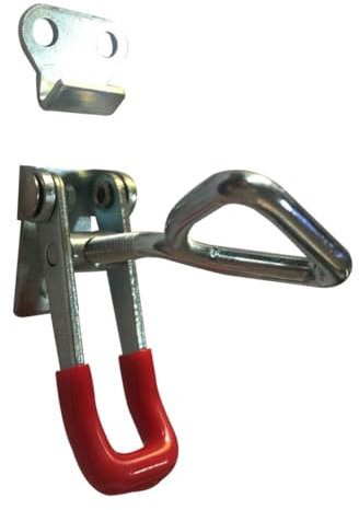 DOITOOL 5pièces Pince à Loquet à Bascule Métal Réglable Pour Porte Armoire Boîte Boîtier Outil Manuel Robuste