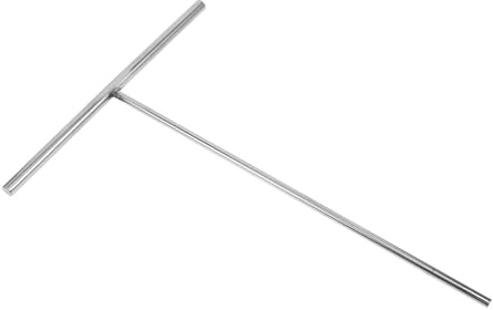 Cabilock Esparcidor de Crepes Inoxidable Grande con Diseño T Utensilio de Cocina para Pancakes y Crepes de Limpiar y para Cocinar Uniformemente