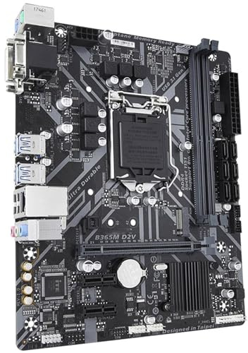 motherboard Fit For GIGABYTE B365M D2V Micro ATX Intel B365 M.2 SSD New 32G Double Channel Support 8 9 Gen LGA 1151 CPU Motherboard