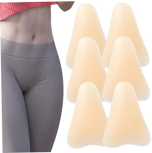 Comebachome 6 Pezzi correttore per Dita di Cammello, Inserto in Silicone Protezione Intima Anti-Punta di Cammello Senza Cuciture, Cuscinetto Anti-Punta di Portatile e Riutilizzabile per Le Donne