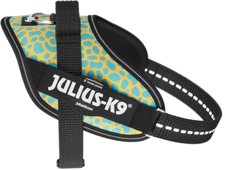 Julius-K9, 24IDCK9-LPRD-S IDC Powerharness Hundegeschirr, Größe S, Leopard (S)