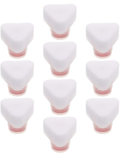 SUPVOX 10 Esponjas Triangulares para Limpiar Zapatos Cepillo Esponja Aplicador PortáTil De BetúN Almohadilla para Limpieza Profunda Y Brillo De Calzado