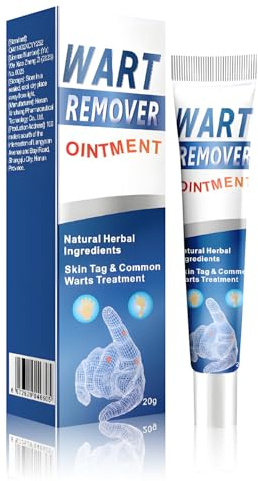 20g Warzen Entfernen Geeignet zur Warzenentfernung Entfernt Warzen und Dornwarzen, Warzenentfernungscreme Gegen Entfernung Von Dornwarzen Am Fuß & Hand und Skin Tag Remover