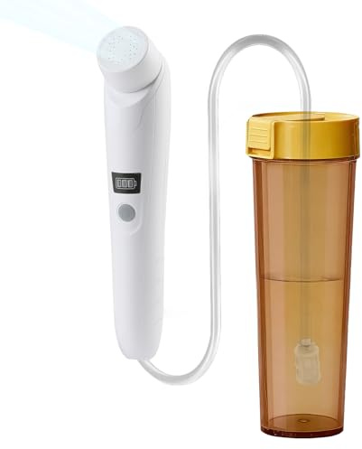 Bidet Portatile, 1L Bidet Elettrico, Spruzzatore Portatile per Bidet, Doccia Portatile Campeggio, Può Essere ricaricato, Campeggio, Doccia Unisex Adulto
