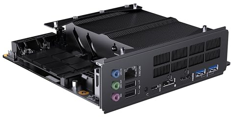 MINISFORUM BD895i SE Mini PC placa base AMD Ryzen 9 8945HX(16C/32T, hasta 5.4GHz) Barebone Gaming PC, HDMI|DP|Salida USB-C, 2 ranuras DDR5 SODIMM, 2 ranuras PCIe4.0 SSD, 2.5G RJ45, gráficos Radeon