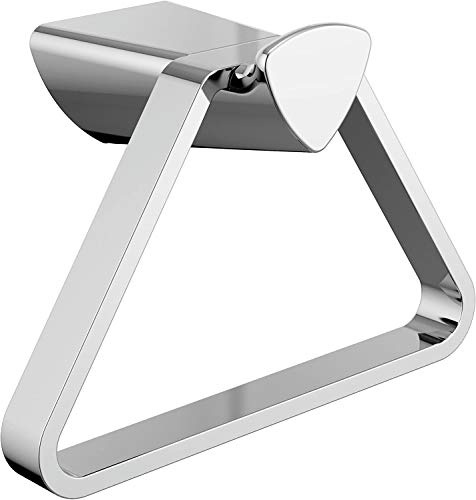 Delta Faucet Zura -towel Ring, Chrome, -bathroom-Accessories, 77446