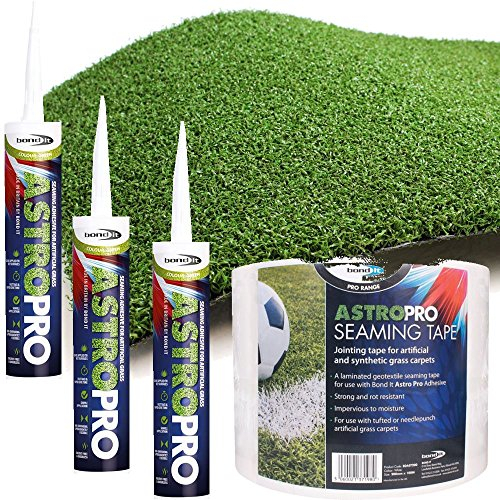 20m Bondit Astro Pro Seaming tape + 6 tubes glue for artificial grass turf sports pitches
