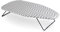 Jata Hogar HPLA8214 – Tabla de Planchar de sobremesa con Superficie de 75 x 34 cm. Válida para Colgar. Ocupa Poco Espacio. Funda de algodón, Gris Y Blanco Pequeño