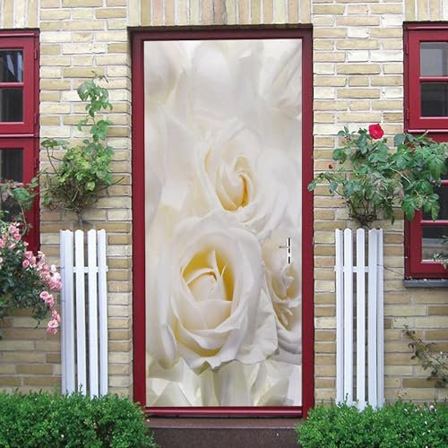 3D Türtapete Selbstklebend 88 X 200 Cm Diy Wandbild Pvc Wasserdicht Pvc Türtattoos Türposter Türaufkleber Fototapete Türfolie Für Tür,Wohnzimmer,Schlafzimmer,Küche Toilette -218169-92113