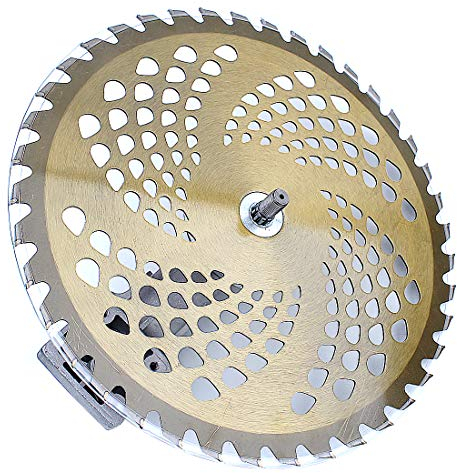 Adefol Débroussailleuse Mangeur de Mauvaises Herbes Chaîne de 1 Trou intérieur Tondeuse 40 Dents Tête de Lame Accessoires de tête de boîte de Vitesses