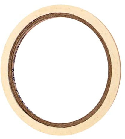 Lot de 10 rouleaux de ruban de masquage à motif de mannequin, 3 mm x 20 m, blanc