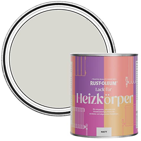 Rust-Oleum, hellbraun Heizkörperfarbe, hitzebeständig, geruchsarm in Matt Finish - Mokka 750ML