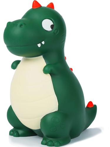 Dinosaur Piggy Bank, Spardose Kinder, Bankspardose, Cartoon GrüN Dinosaurier Sparschwein Kinder, Herbst-Beweis, Einzigartig, Kinder SchöNe Spielzeug, Geburtstagsgeschenk