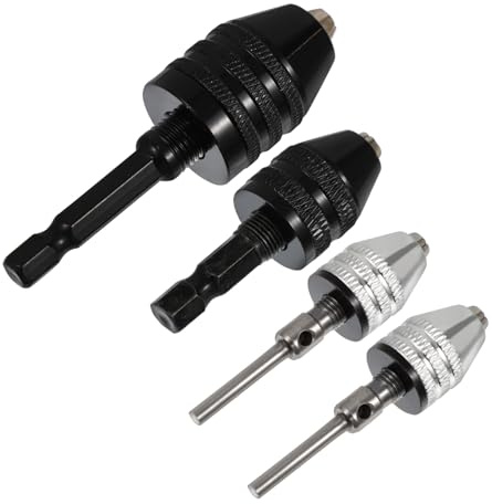 jojofuny Chuck Drill Chuck Electric Hammer Accessories for Rotary Tool Compatible Round Handle for Diy Projects and Professional Use