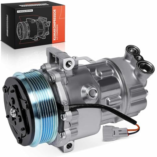Frankberg Compressore dell'aria condizionata con frizione Diesel Compatibile con Doblo Pianale/Telaio 263 Doblo Cargo 263 Cono 955 Delta III 844 Replace# 51820448, compreso l'olio preconfezionato