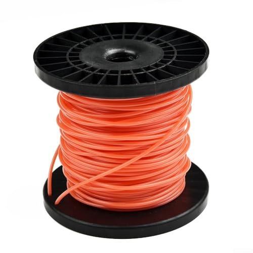 Trimmerschnur, 2,7 mm dick und 50 m lang, geeignet für leichte Elektromodelle