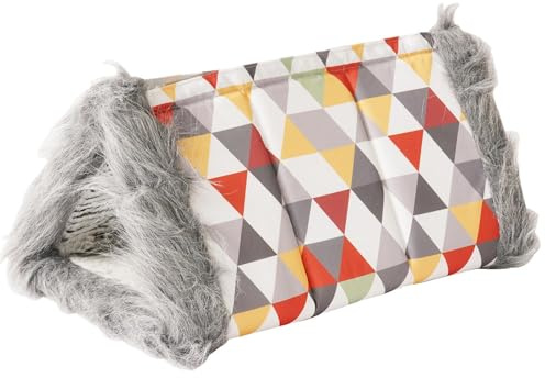 YRTUOP Caverne pour Chat,Chaud Lavable Pliable Doux | Niche pour Animaux Semi-Fermée pour Intérieur Chaude,pour Intérieur Extérieur Salon Jardin Cour Sommeil Repos Détente pour Animaux