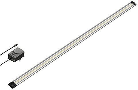 parlat LED Unterbau-Leuchte SIRIS mit Netzteil, flach, 90cm, 963lm, warm-weiß