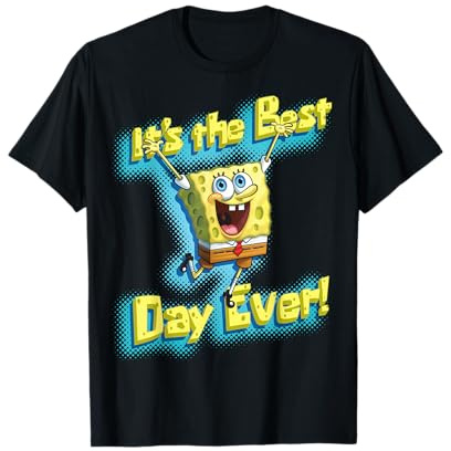 Bob Esponja Squarepants ¡Es el Mejor día de la Historia! Camiseta