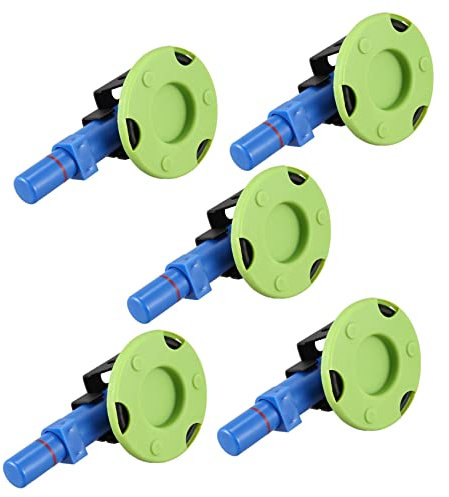 5 x Ventosa cóncava de 3 pulgadas ventosa de 75 mm para bomba de mano resistente ventosa con prisionero roscado M6