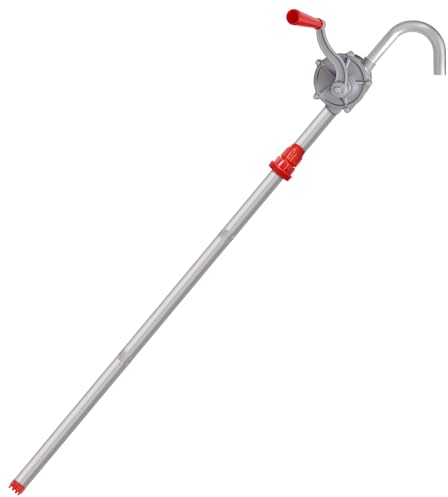 Fasspumpe, Handpumpe, Kurbelpumpe, Umfülllpumpe, Batteriebetriebe für Diesel, Ölfasspumpe, Dieselpumpe, Motoröl, Benzinspumpe (Manuelle Hand-Kurbelpumpe S70)