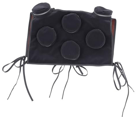 Gatuida 1stück Moxibustion Box Cloth Cover Praktischer Moxa-box Rauchfilter Für Nacken Und Schultern Schwarzes Moxibustion Zubehör Für Reisen Camping Und Massage