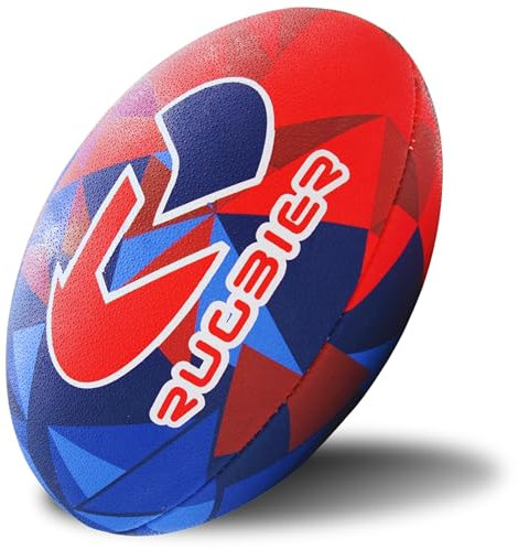 RUGBIER – T5 Match professionell Rugbyboll – High-End - Tävling och träning - Herrkategorier och äldre utrustning – Steel Strong
