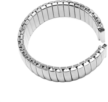 NVYRFS Stainless Steel Elastic Strap 12mm 14mm 16mm 18mm 20mm 22mm Stretch Expansion Metal Watch Band Men Women Wristband Accessories