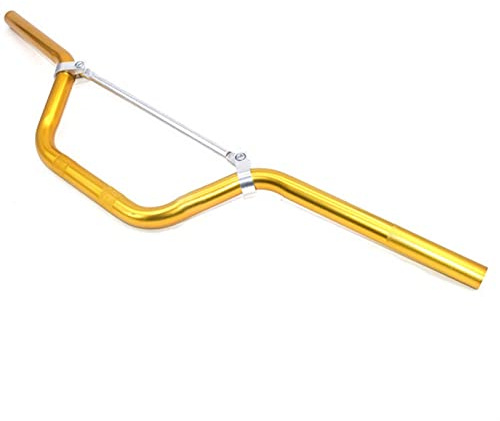 Motorcycle Handlebars，Pro Taper Handlebars Aluminum 22mm Handlebar For Dirt Pit Bike 7/8 Inch Handle Bar Motocross Off Road Motorcycle(Gold PPR)